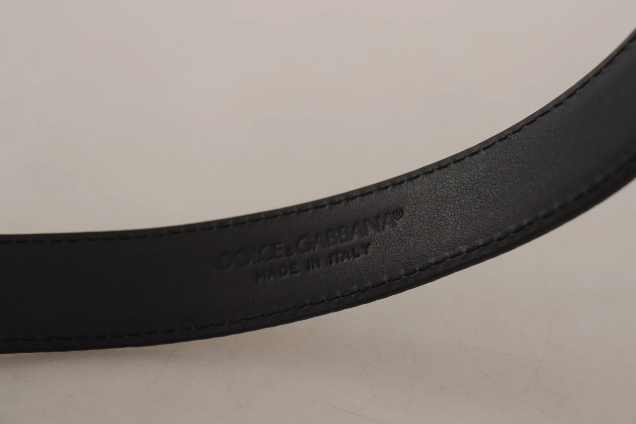 Dolce & Gabbana Brown Leopard Print Vintage Metal Waist Buckle Belt - 65 cm / 26 Inches