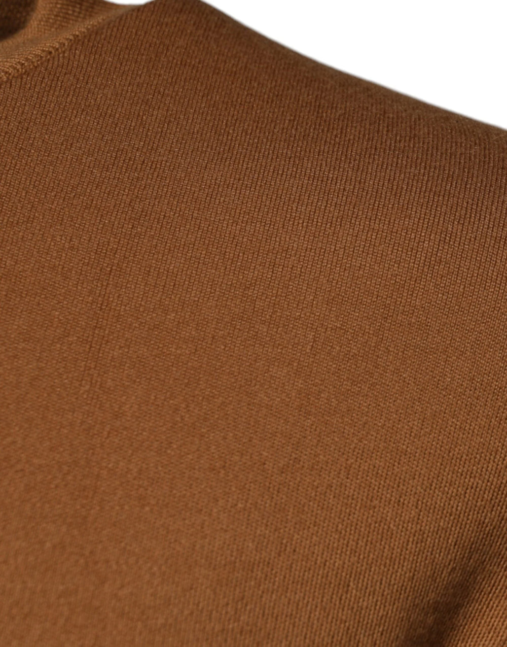 Dolce & Gabbana Brown Logo Plaque Crew Neck Pullover Sweater - IT48 | M - Sweaters