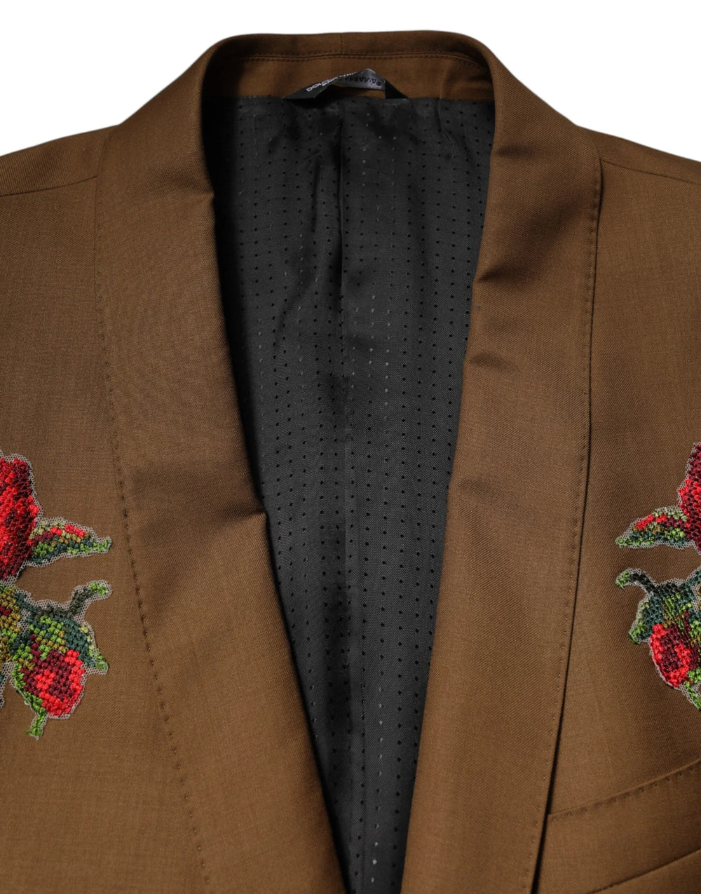Dolce & Gabbana Brown MARTINI Single Breasted Coat Blazer - IT56 | XXL - Sport Jackets