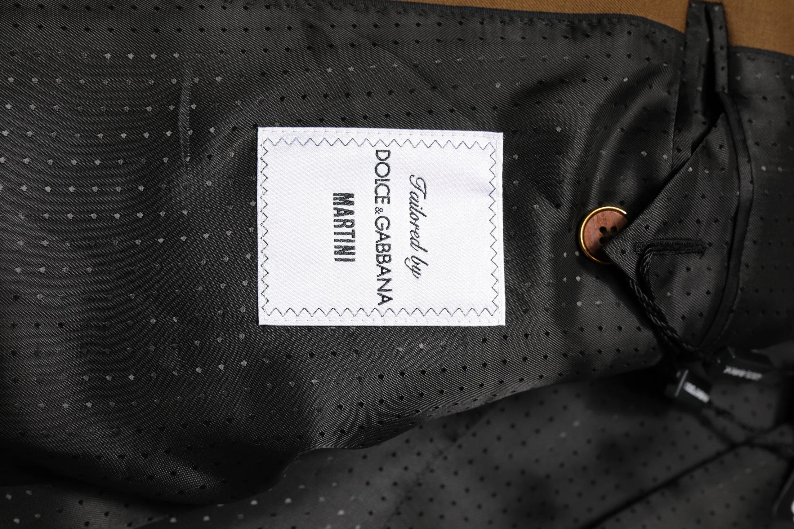 Dolce & Gabbana Brown MARTINI Single Breasted Coat Blazer - IT56 | XXL - Sport Jackets