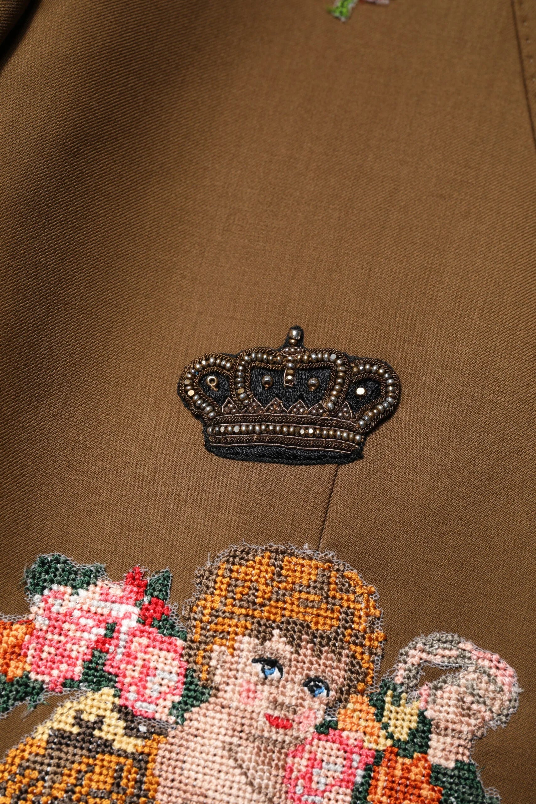 Dolce & Gabbana Brown MARTINI Single Breasted Coat Blazer - IT56 | XXL - Sport Jackets