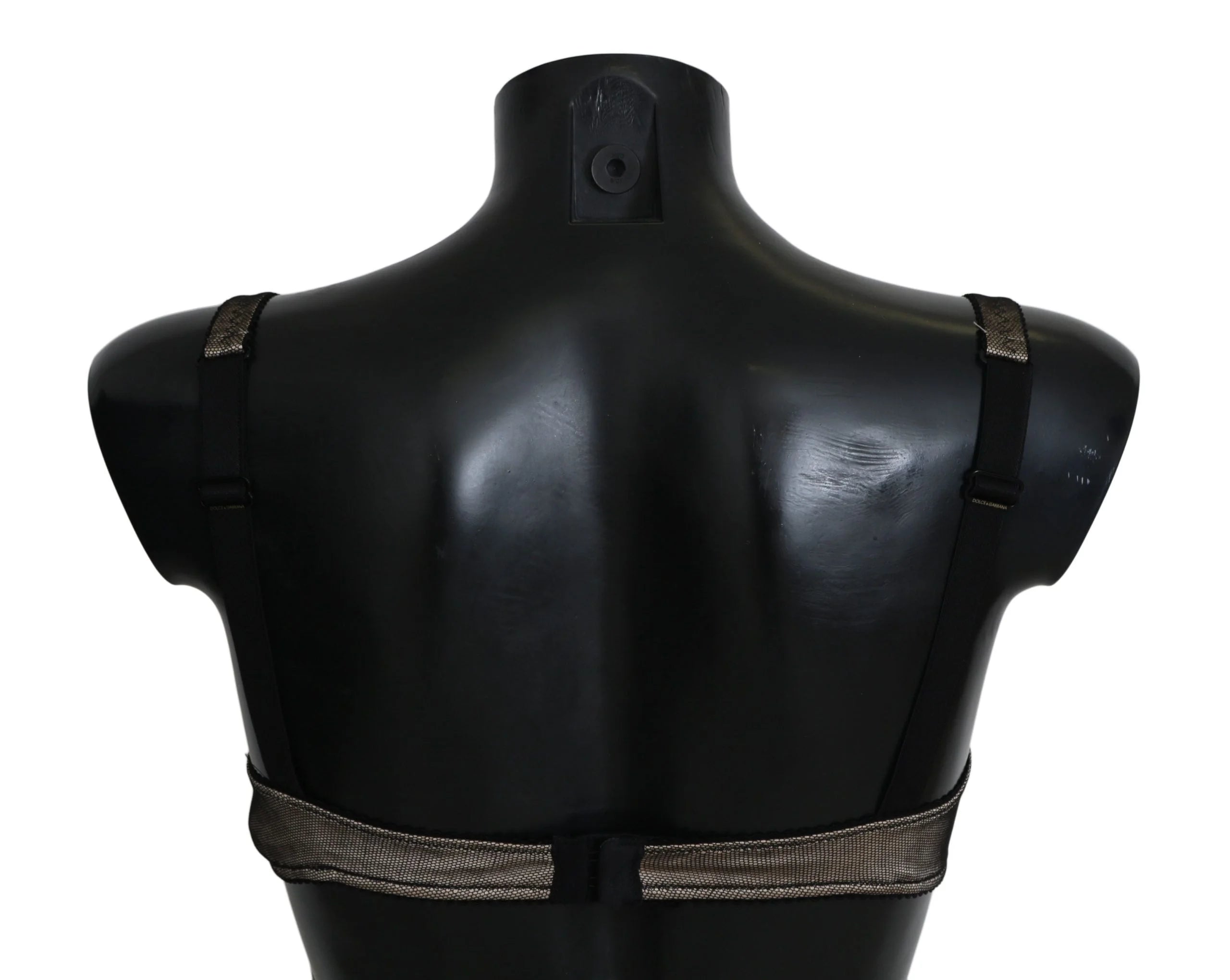 Dolce & Gabbana Brown Regg Balconcino Imbottito Bra Underwear - IT2 | S - Bras