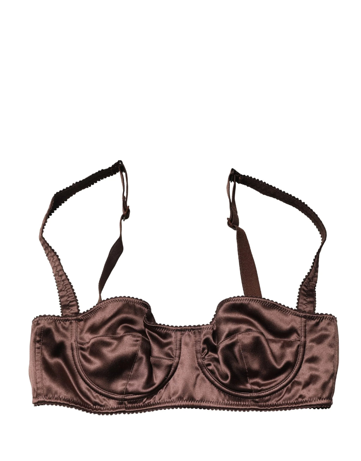 Dolce & Gabbana Brown Semi-Pad Underwire Balconette Underwear - IT2 | S