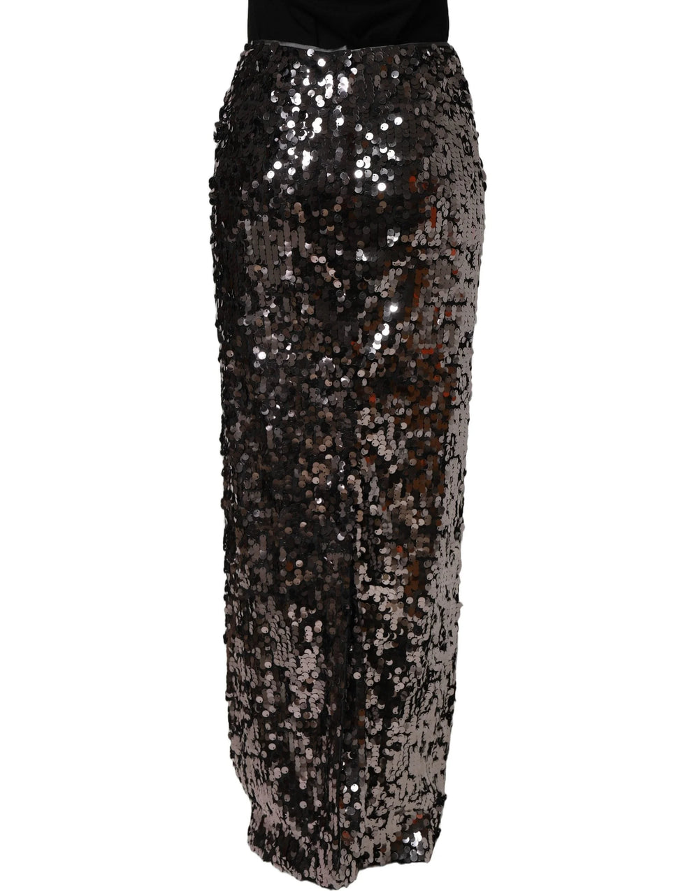 Dolce & Gabbana Brown Sequinned Embellished PencilCut Skirt - IT36|XXS