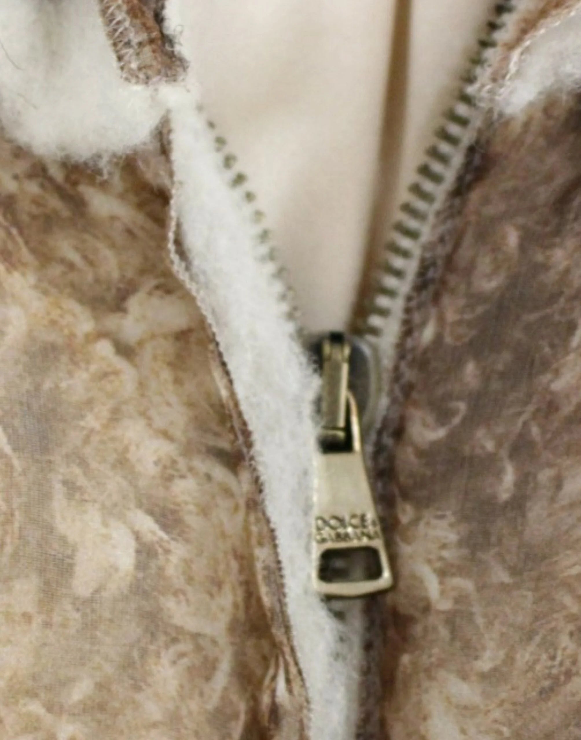 Dolce & Gabbana Brown sleeveless silk dress - IT40|S - Dresses