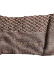 Dolce & Gabbana Brown Solid DG Logo Mid Calf Men Socks - L - Crew Socks