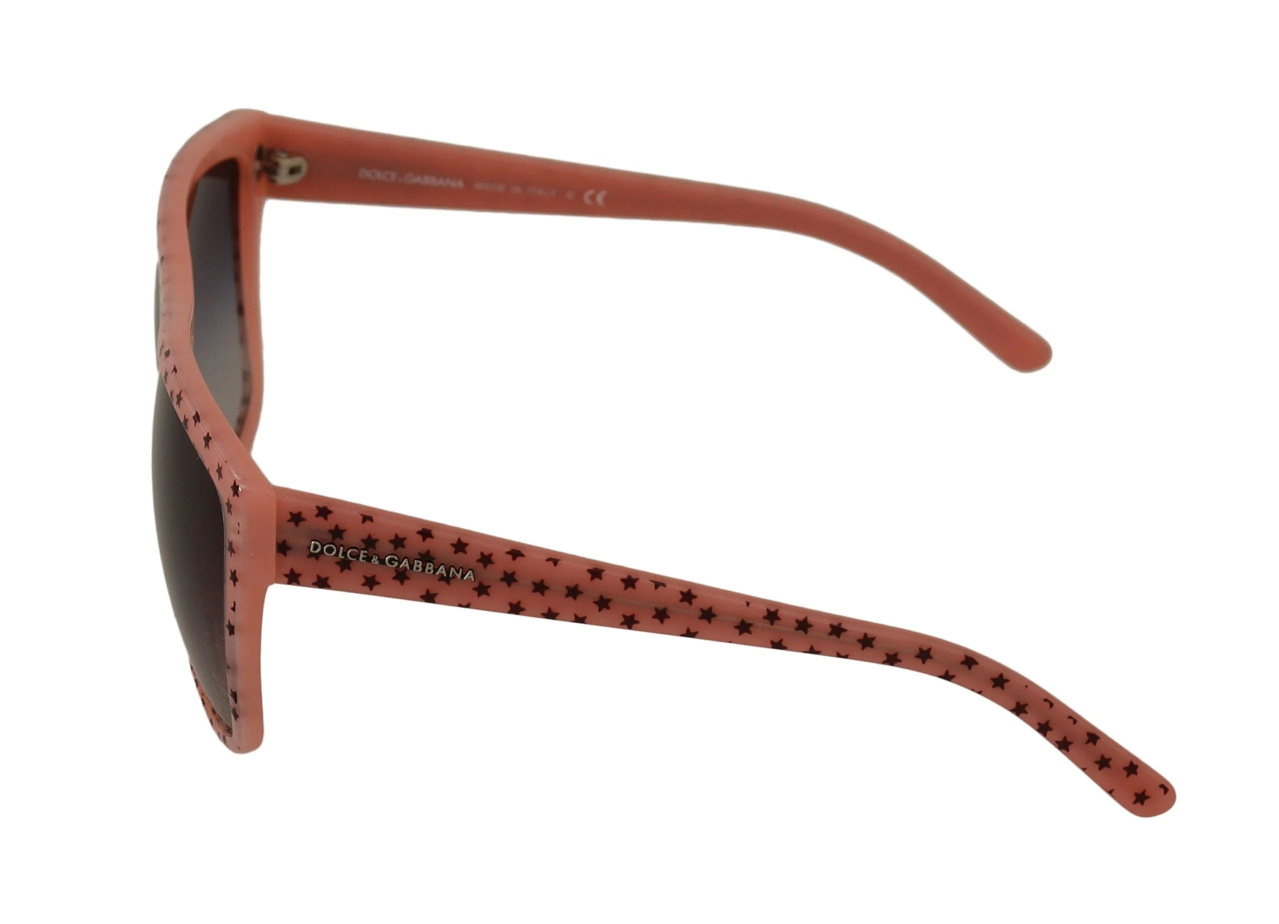 Dolce & Gabbana Brown Stars Acetate Frame Women Shades Sunglasses - Sunglasses