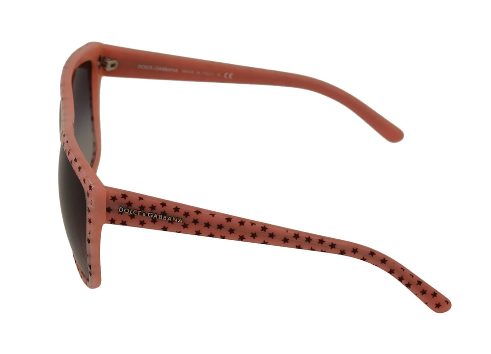 Dolce & Gabbana Brown Stars Acetate Frame Women Shades Sunglasses - Sunglasses