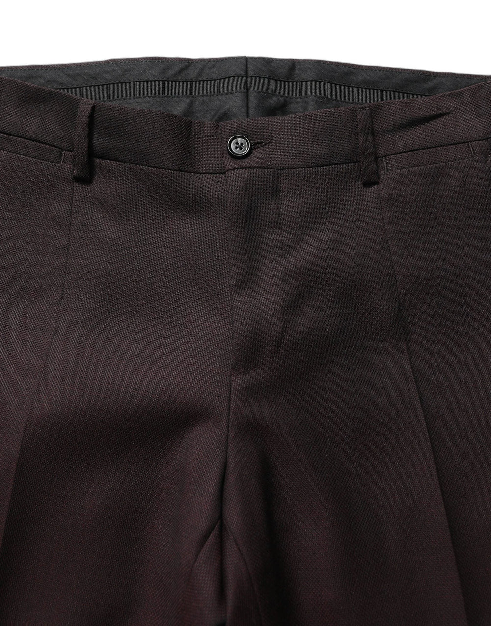 Dolce & Gabbana Brown Straight Leg Dress Silk Trousers Pants - IT44 | L
