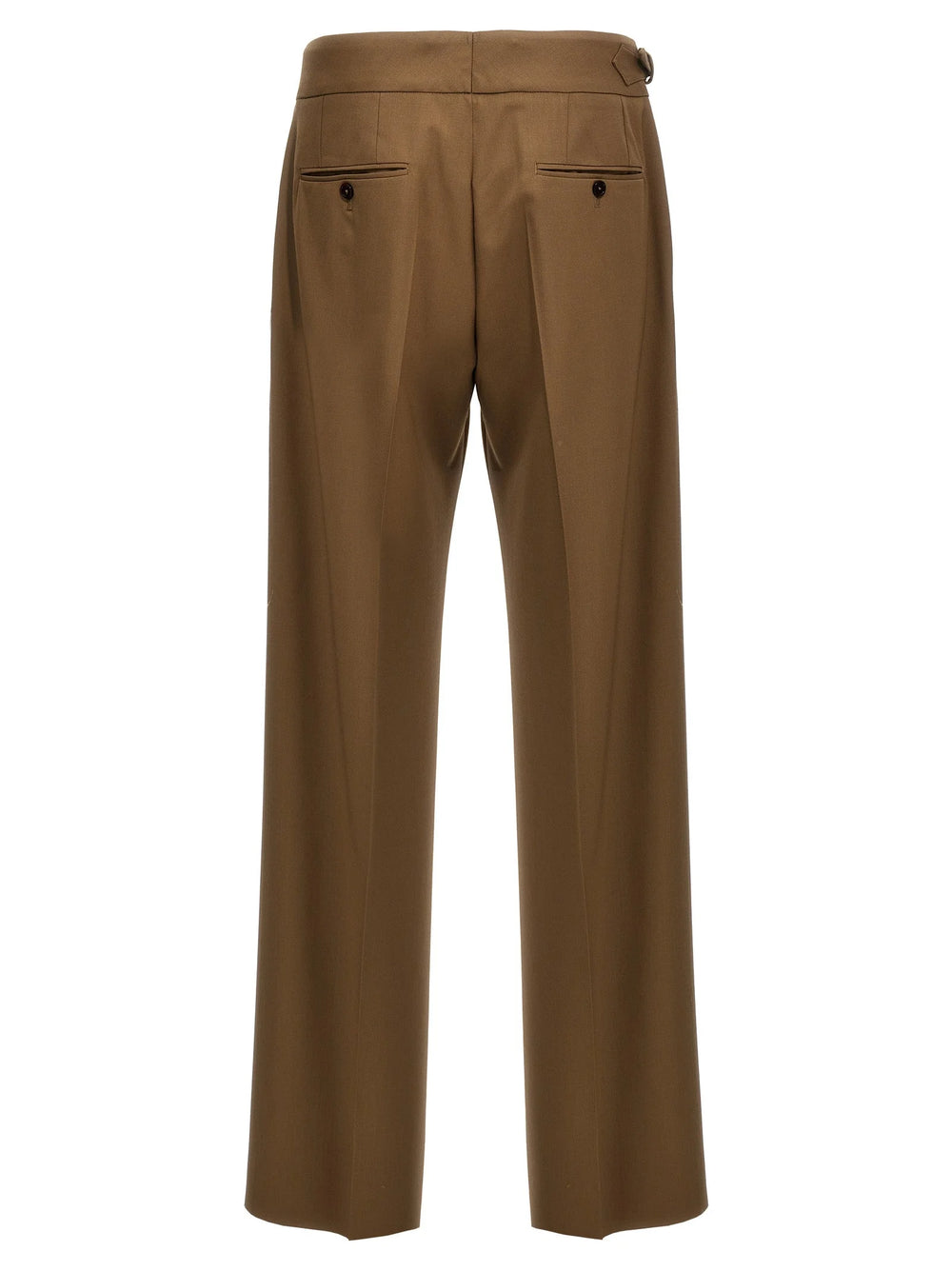 Dolce & Gabbana Brown Virgin Wool Dress Pants - 48 | M