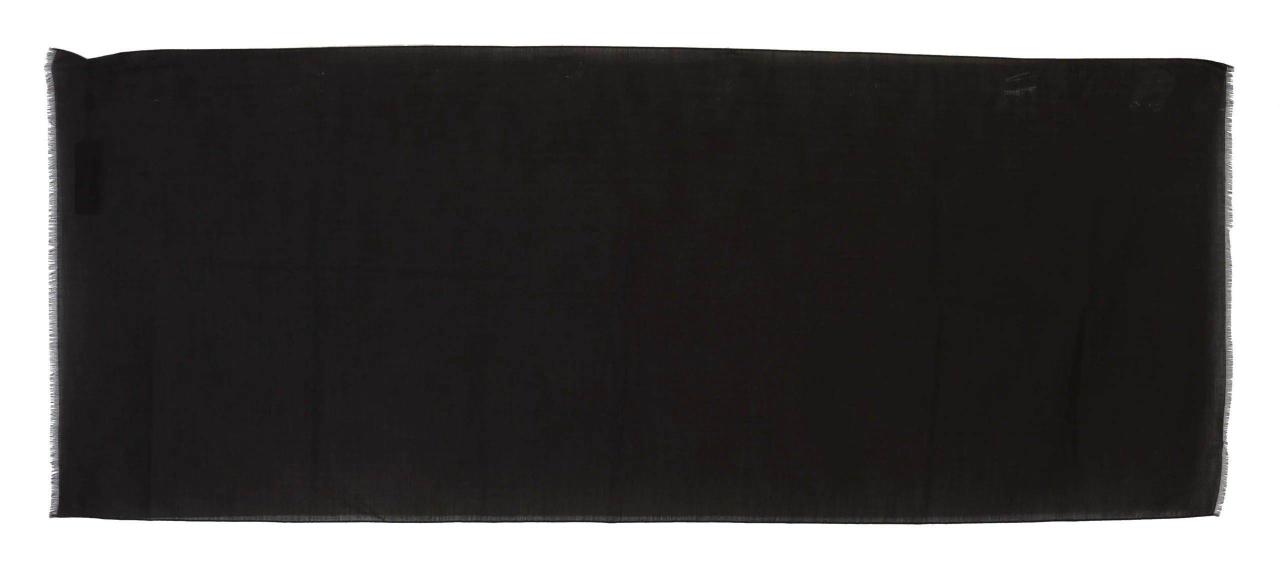 Dolce & Gabbana Brown Virgin Wool Striped Pattern Wrap Scarf - Scarves & Shawls