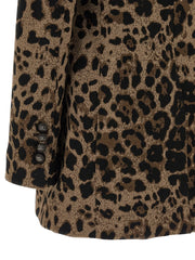 Dolce & Gabbana Brown Viscose Blazer