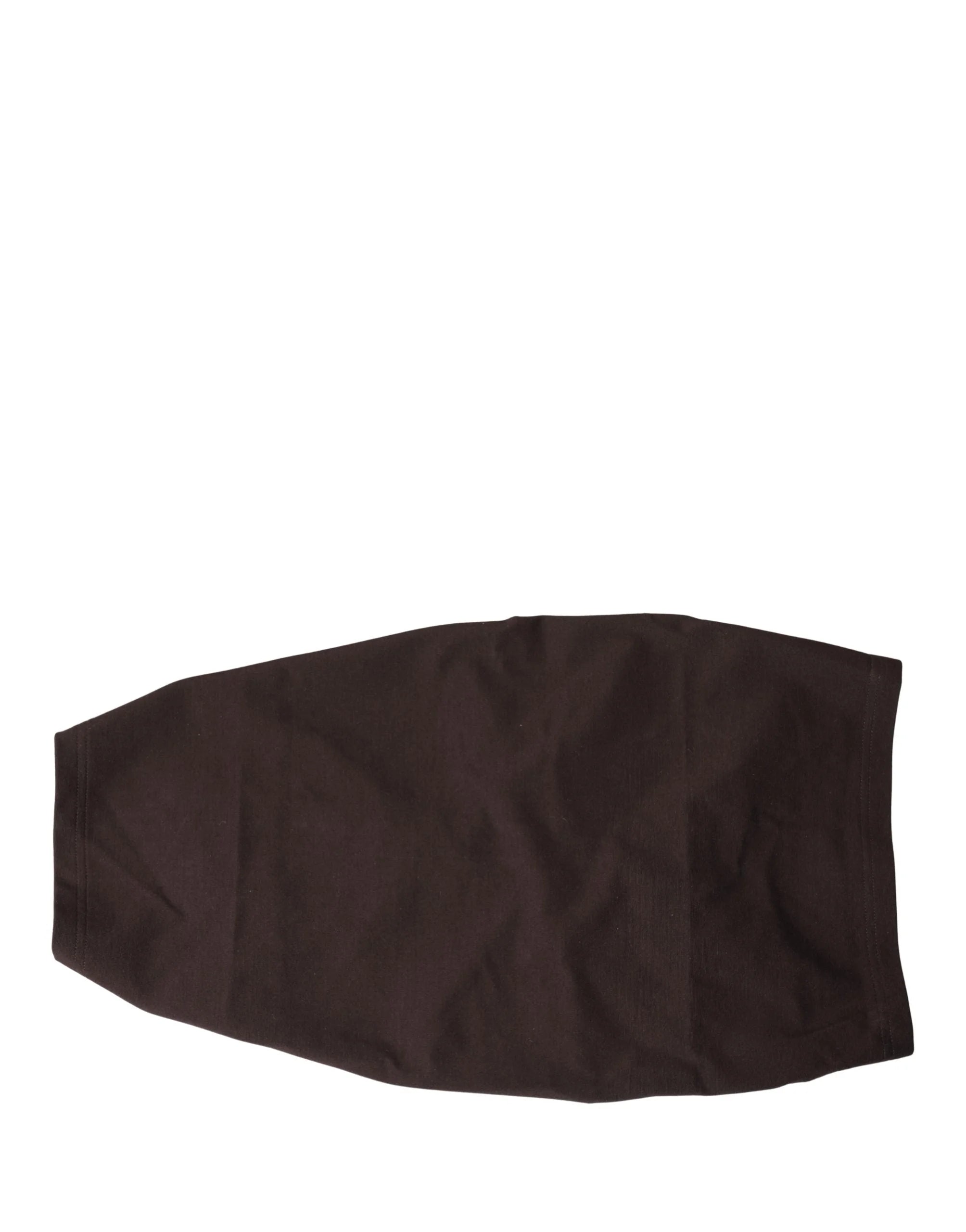 Ceinture large en viscose marron Dolce & Gabbana pour homme - IT48 | M