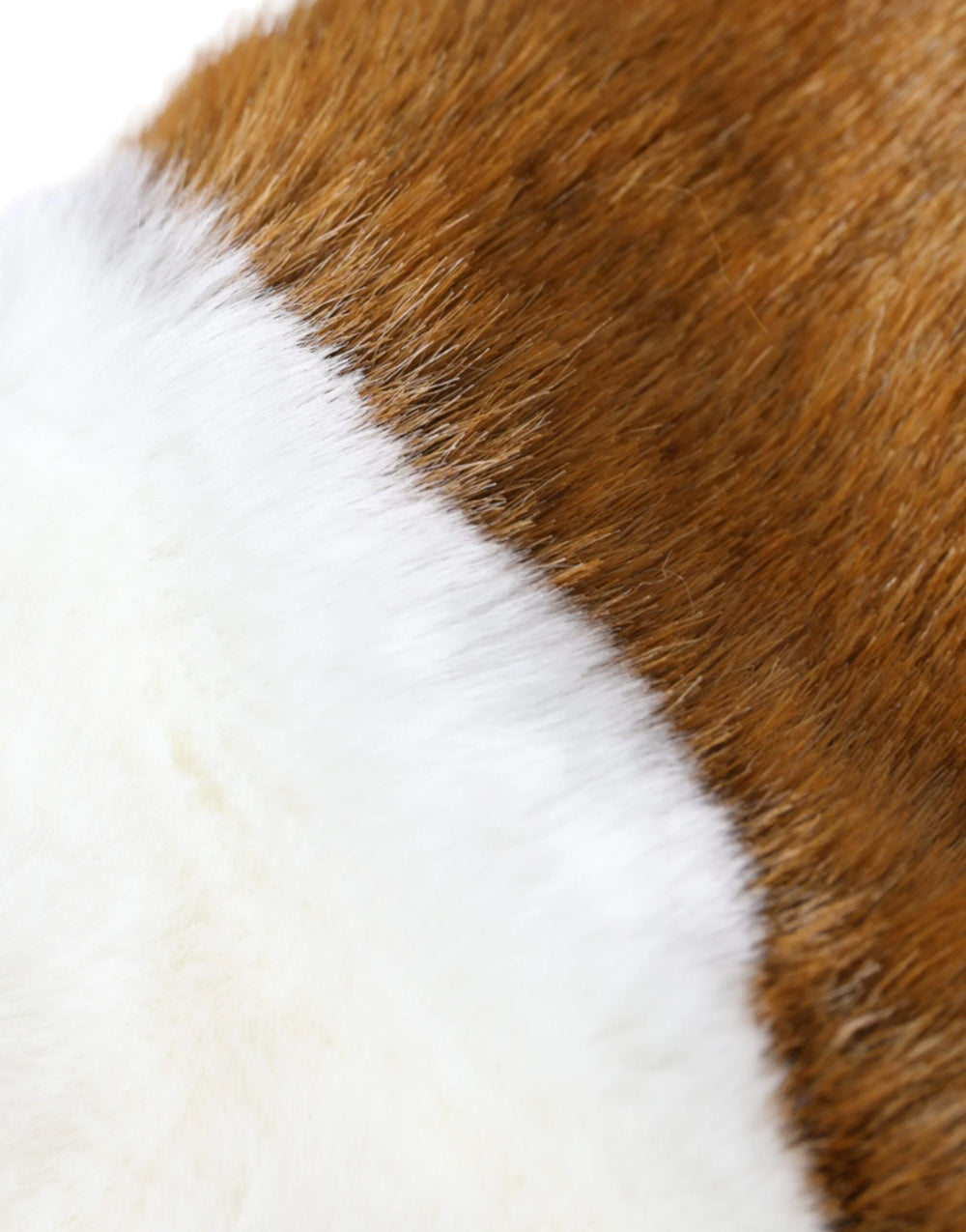 Dolce & Gabbana Brown White Acrylic Knitted Fur Mitten Gloves - Gloves & Mittens