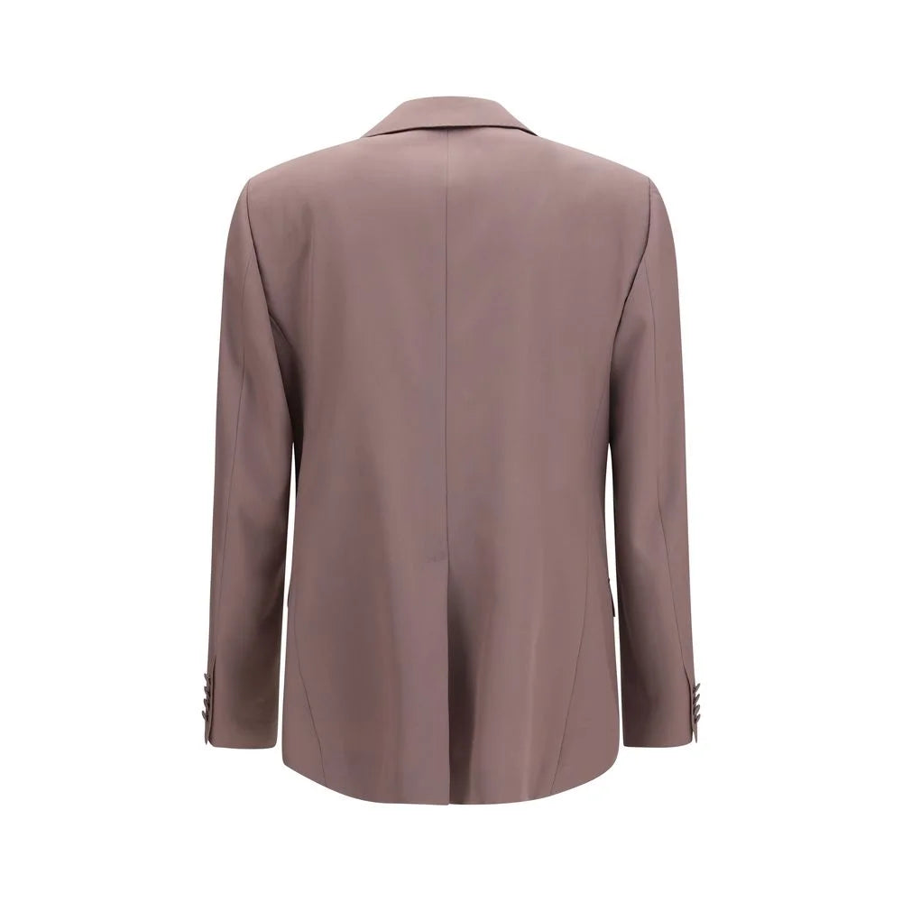 Dolce & Gabbana Brown Wool Oves Aries Jacket