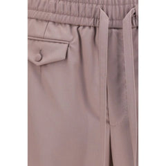 Dolce & Gabbana Brown Wool Oves Aries Joggers (Workout Pants)