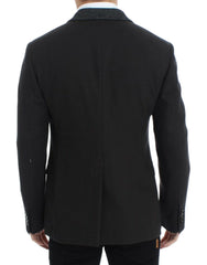 Dolce & Gabbana Brown wool slim fit blazer - IT48 | M - Sport Jackets
