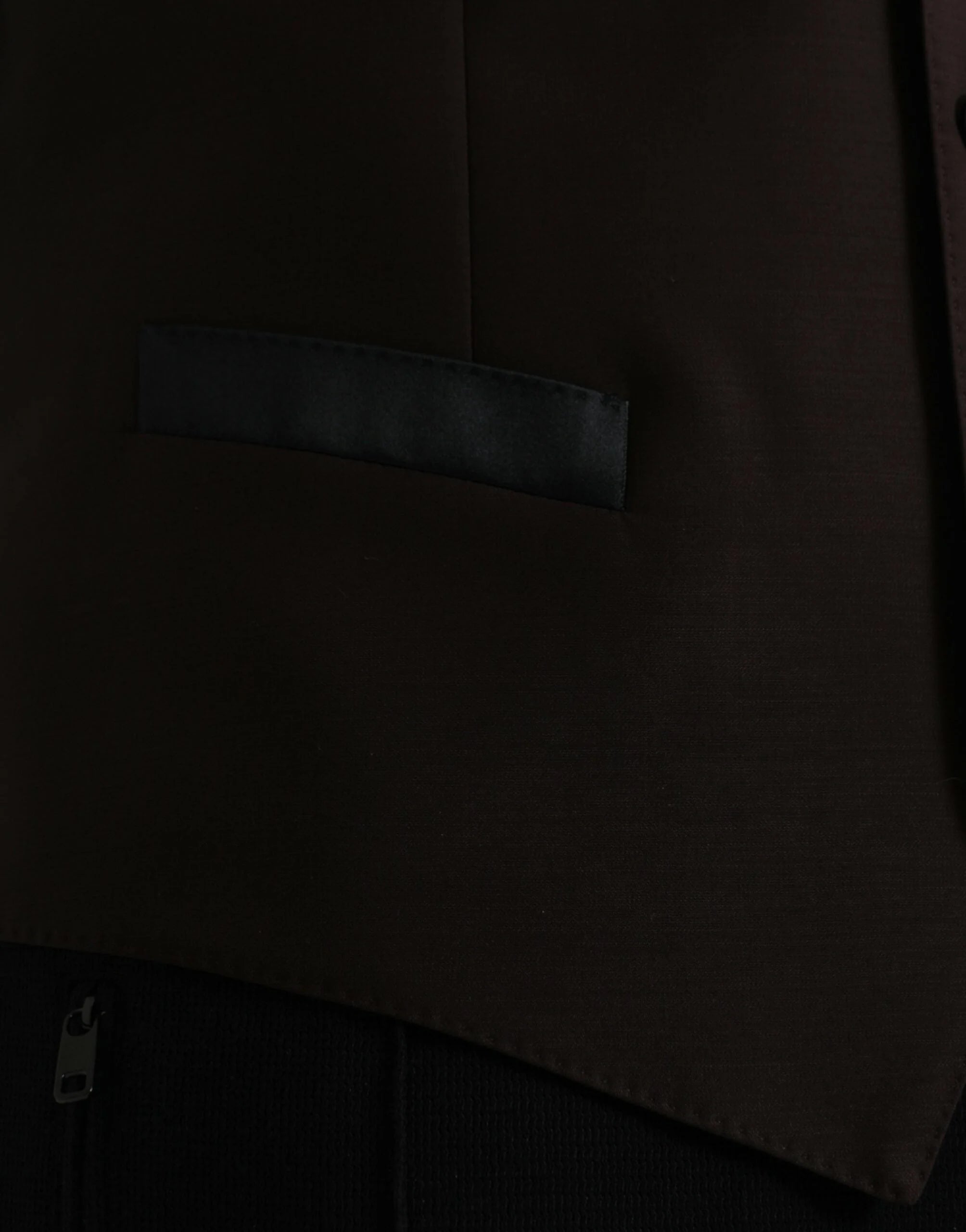 Dolce & Gabbana Brown Wool Waistcoat Dress Formal Vest - IT52 | XL - Vests