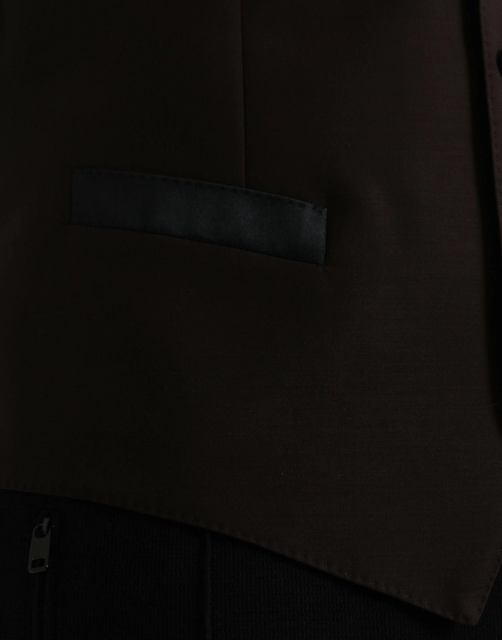 Dolce & Gabbana Brown Wool Waistcoat Dress Formal Vest - IT52 | XL - Vests