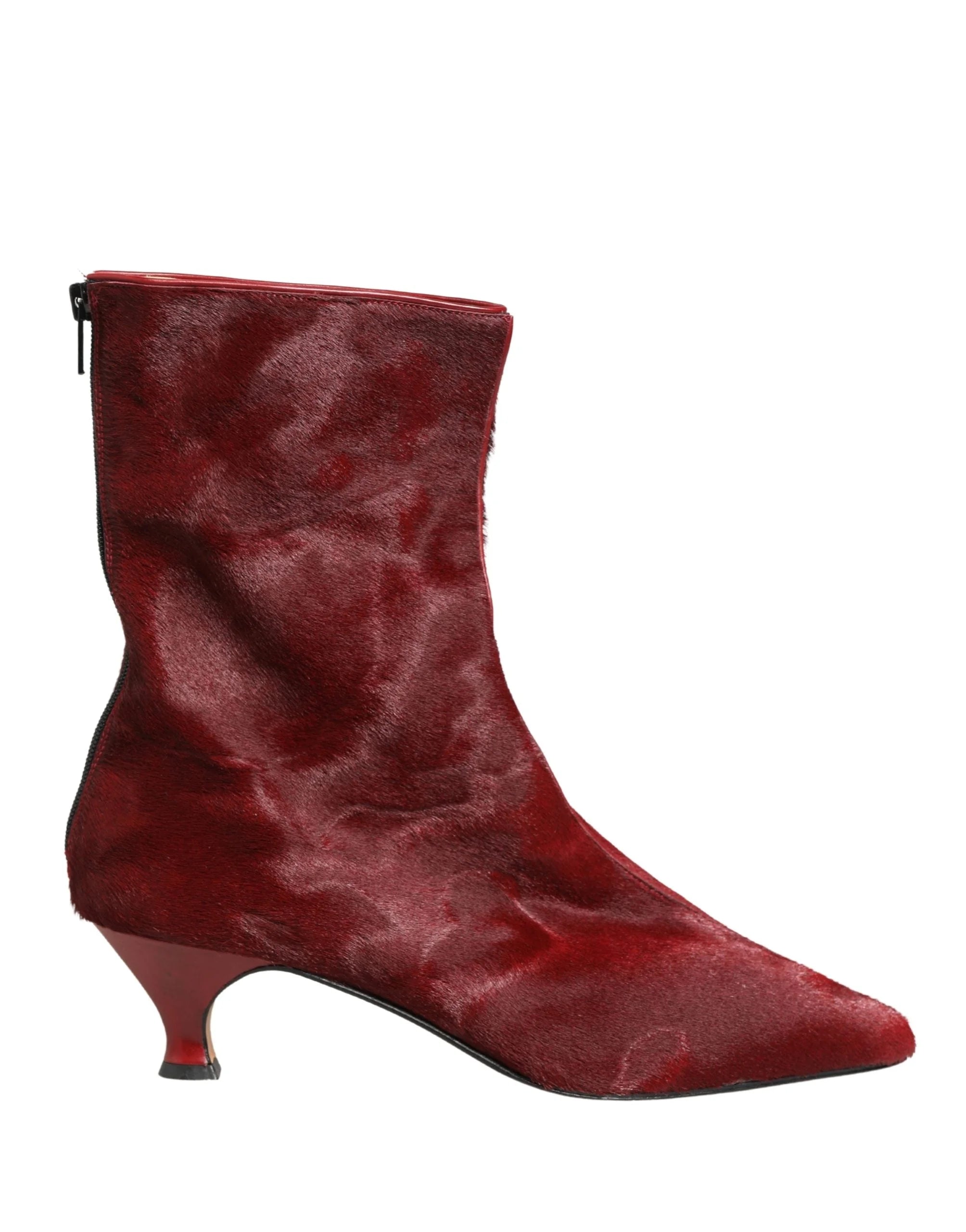 Dolce & Gabbana Stivali a Metà Polpaccio Boro - EU39/US8.5