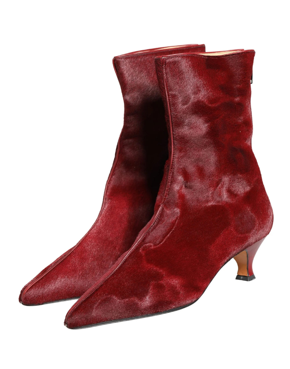 Dolce & Gabbana Stivali a Metà Polpaccio Boro - EU39/US8.5