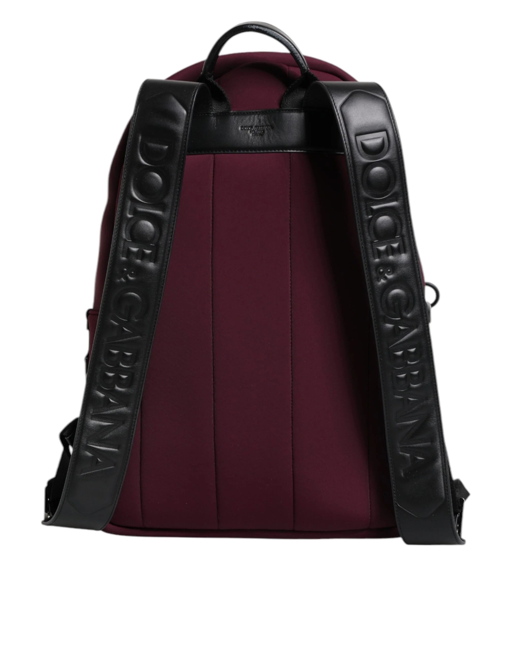Dolce & Gabbana Burgundy Montreale Tecnico Textile Men Backpack Bag - Backpacks