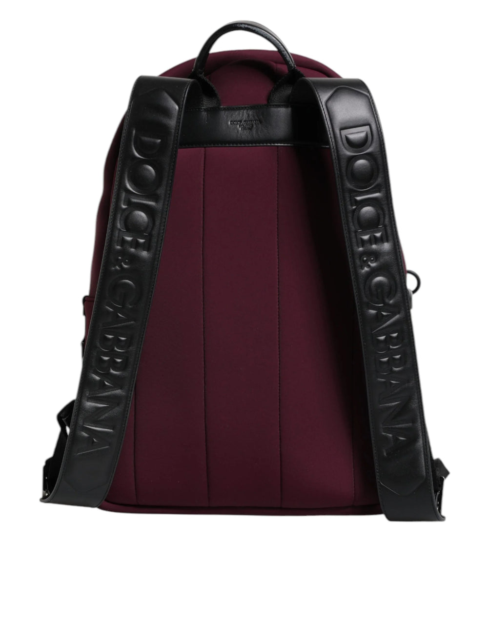 Dolce & Gabbana Burgundy Montreale Tecnico Textile Men Backpack Bag - Backpacks