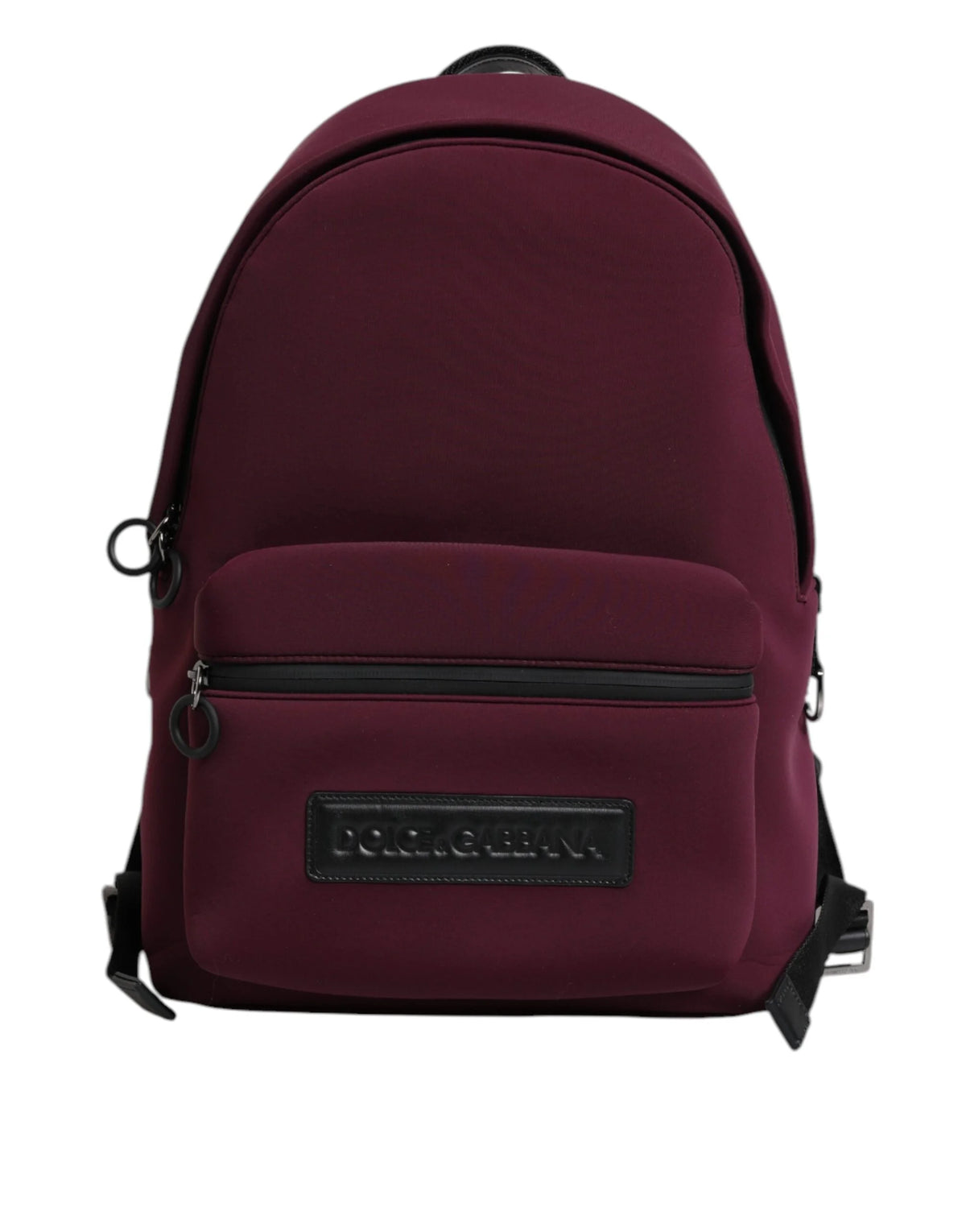 Dolce & Gabbana Burgundy Montreale Tecnico Textile Men Backpack Bag - Backpacks