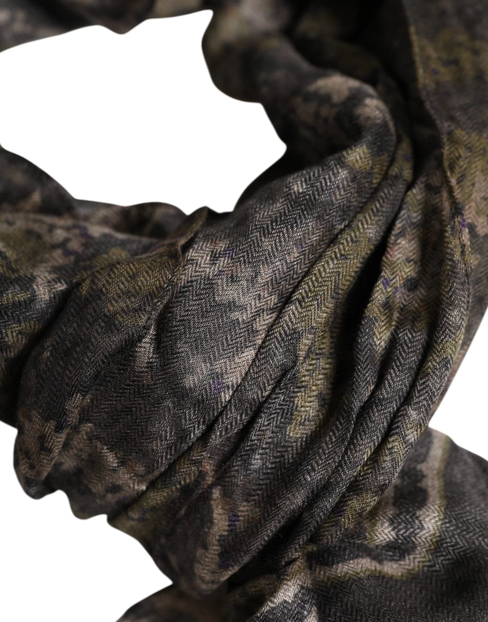 Dolce & Gabbana Camouflage Neck Warmer Wrap Foulard Scarf - Scarves & Shawls
