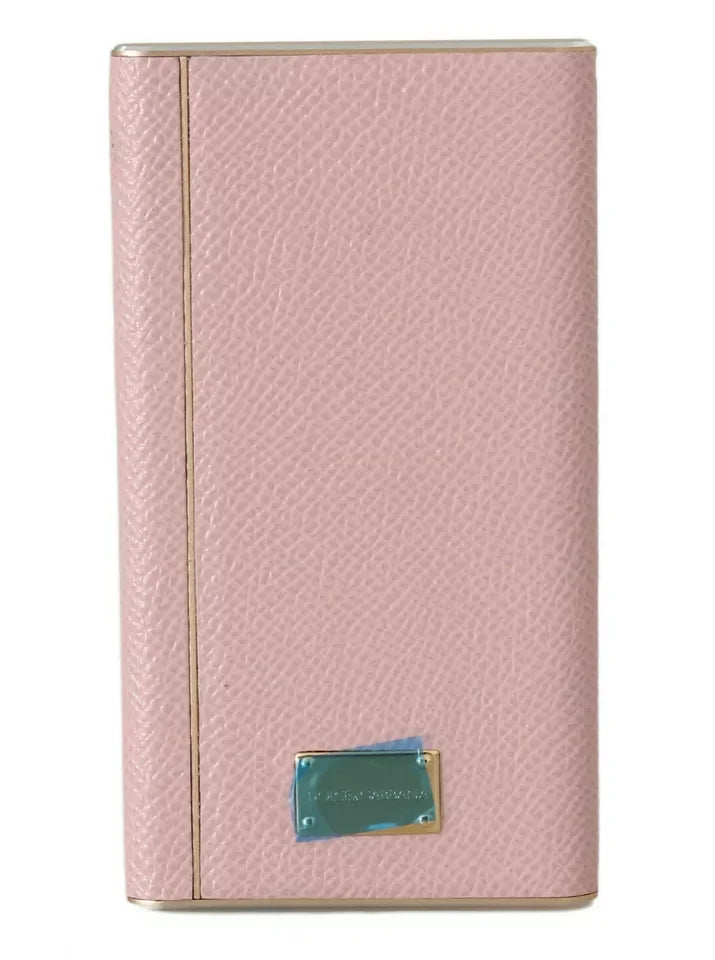 Dolce & Gabbana Charger USB Pink Leather #DGFAMILY Power Bank - Power Banks