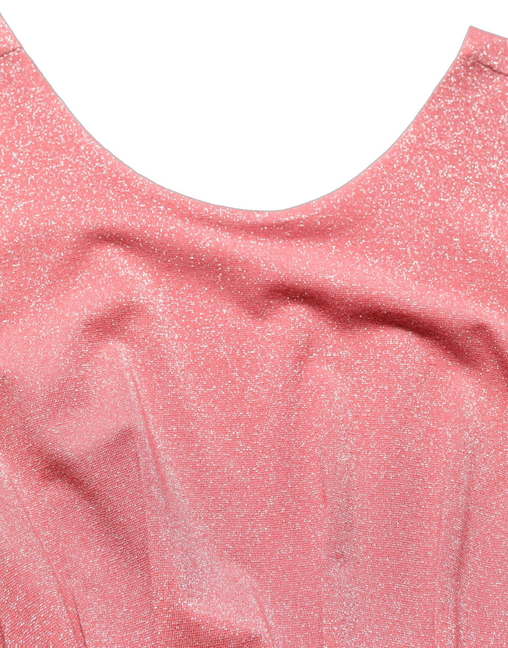 Dolce & Gabbana Coral Pink Pleated Sleeveless Max Dress - IT42|M