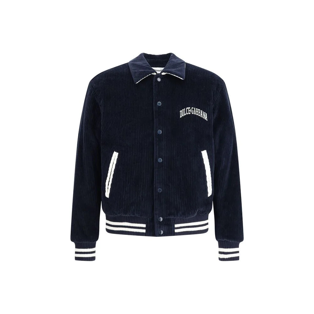 Dolce & Gabbana Corduroy college Jacket - Varsity Jackets