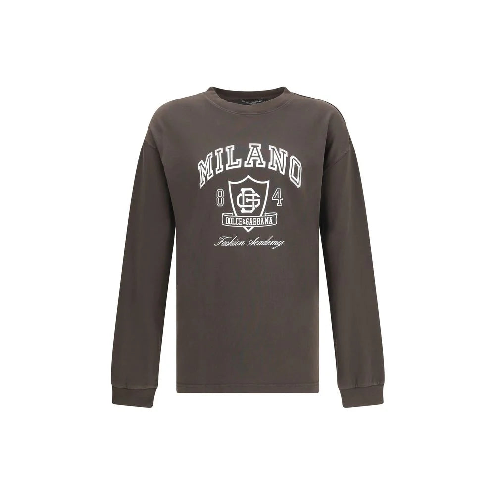 Dolce & Gabbana Cotton Long-Sleeve T-Shirt - Sweatshirts