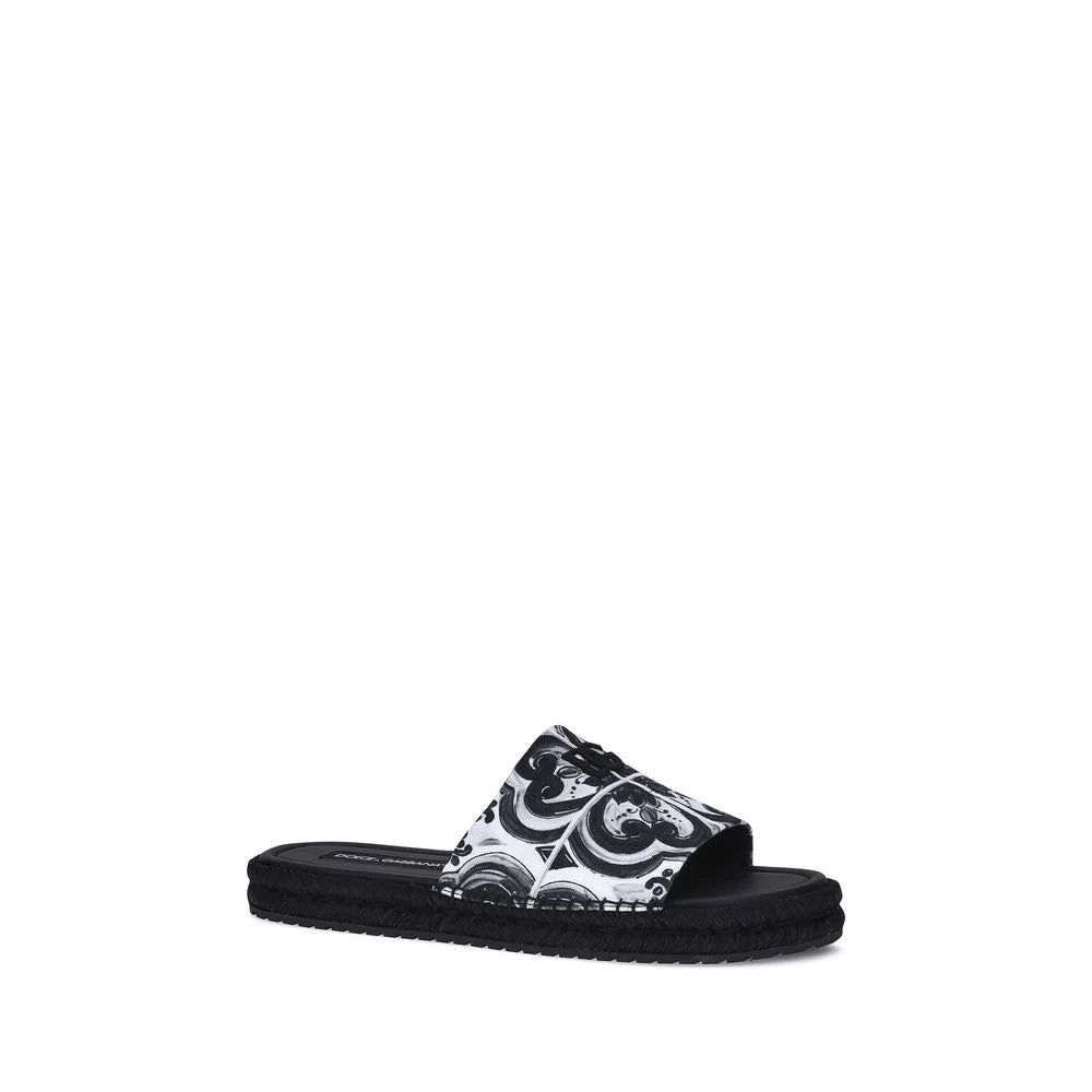 Dolce & Gabbana Cotton Sandals - EU40/US7