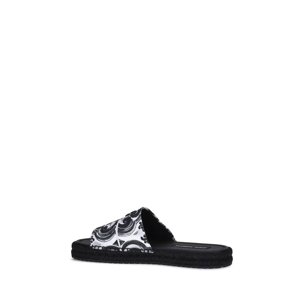 Dolce & Gabbana Cotton Sandals - EU40/US7 - Sandals