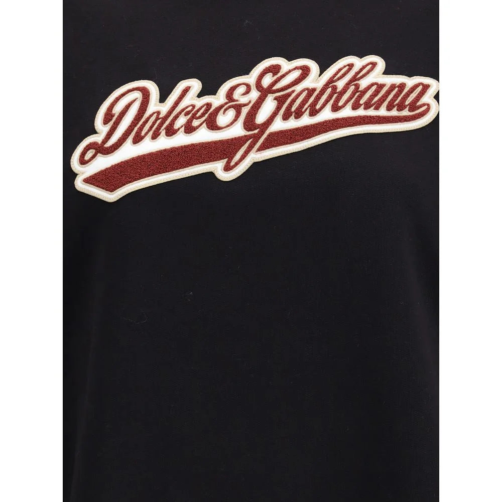 Dolce & Gabbana Cotton Sweatshirt with patch - Sweatshirts