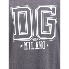 Dolce & Gabbana Cotton T-Shirt with logo print - T-Shirts