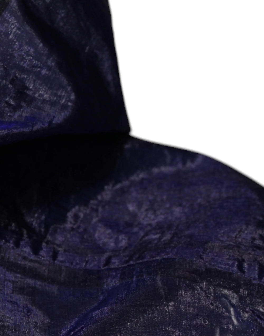 Dolce & Gabbana Dark Blue Cotton Hooded Men Raincoat Jacket - IT54 | XL - Rain Coats