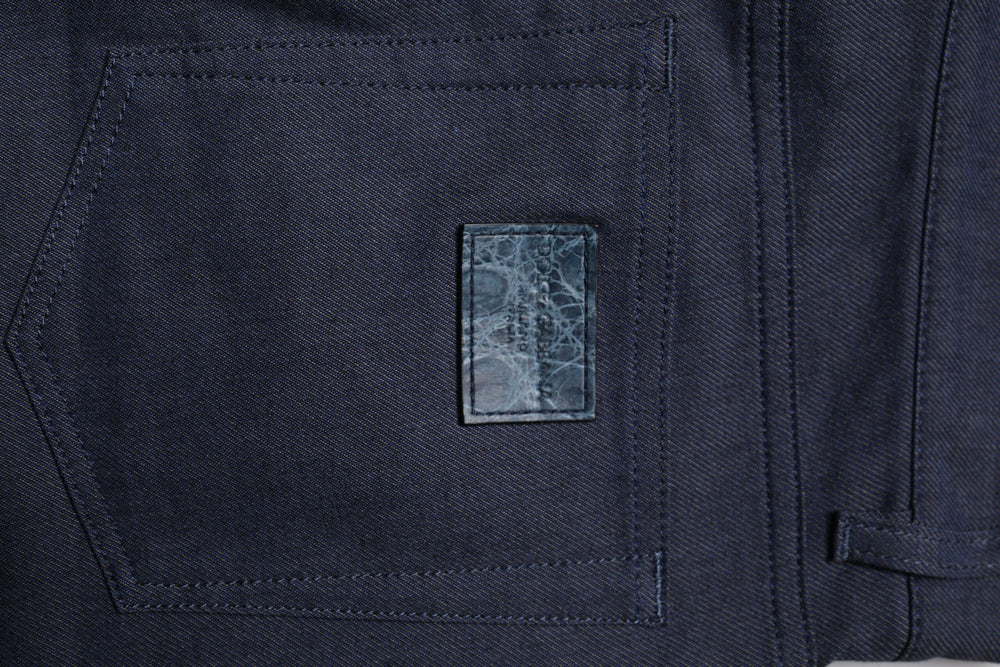 Dolce & Gabbana Dark Blue Cotton Stretch Skinny Denim Jeans - Jeans