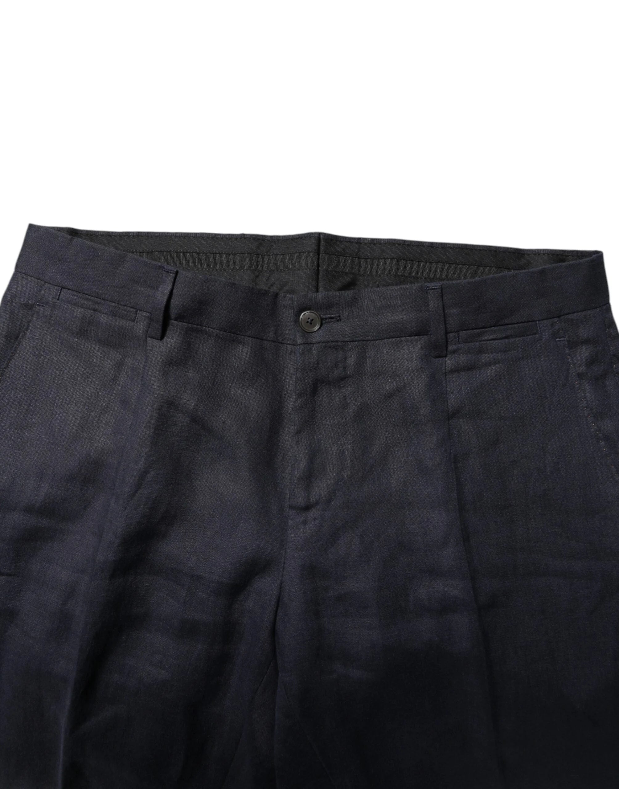 Dolce & Gabbana Dark Blue Double Breasted 2 Piece Suit - IT48 | M - Pant Suits