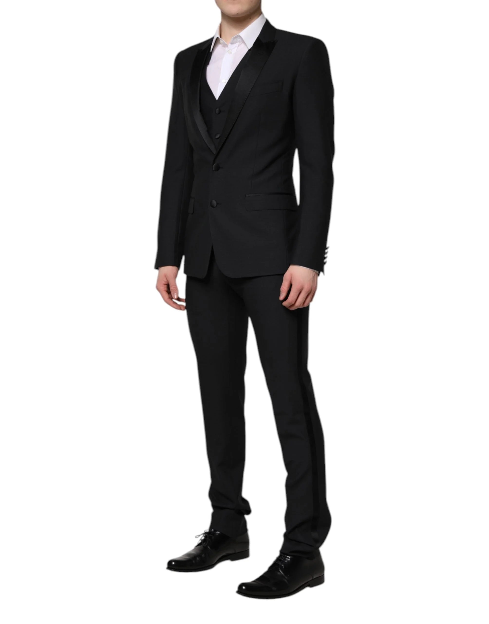 Dolce & Gabbana Marineblå MARTINI 2 Knapper 3 Delers Dress - IT52 | XL