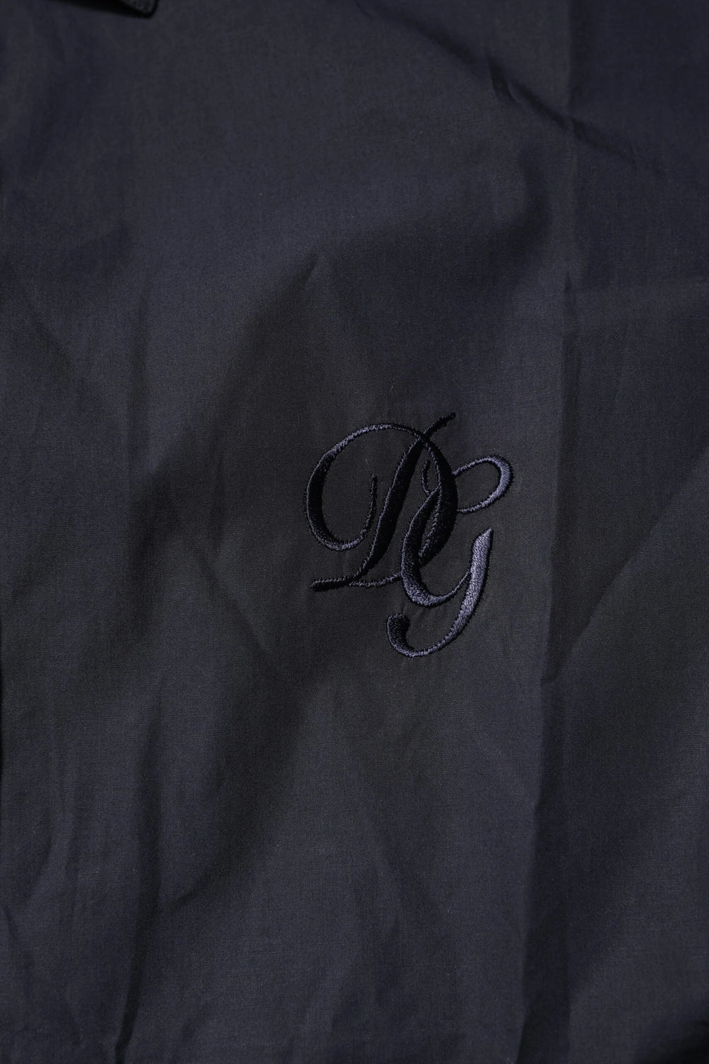 Dolce & Gabbana Dark Blue MARTINI Cotton Dress Formal Shirt - IT38 | XS - Shirts