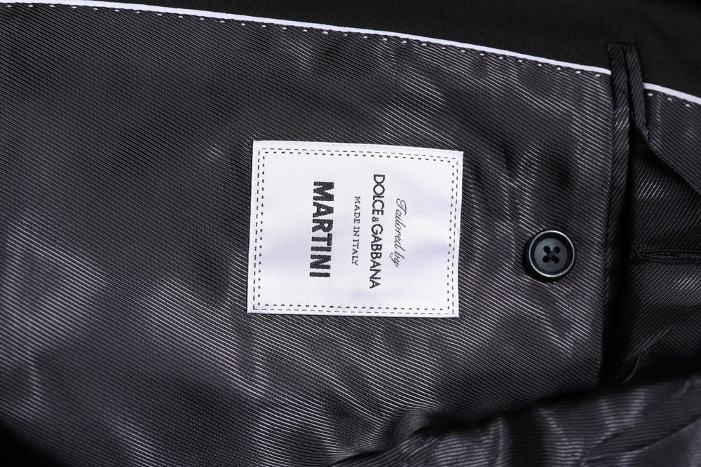 Dolce & Gabbana Dark Blue MARTINI Wool Blazer Coat Jacket - IT52 | XL - Sport Jackets