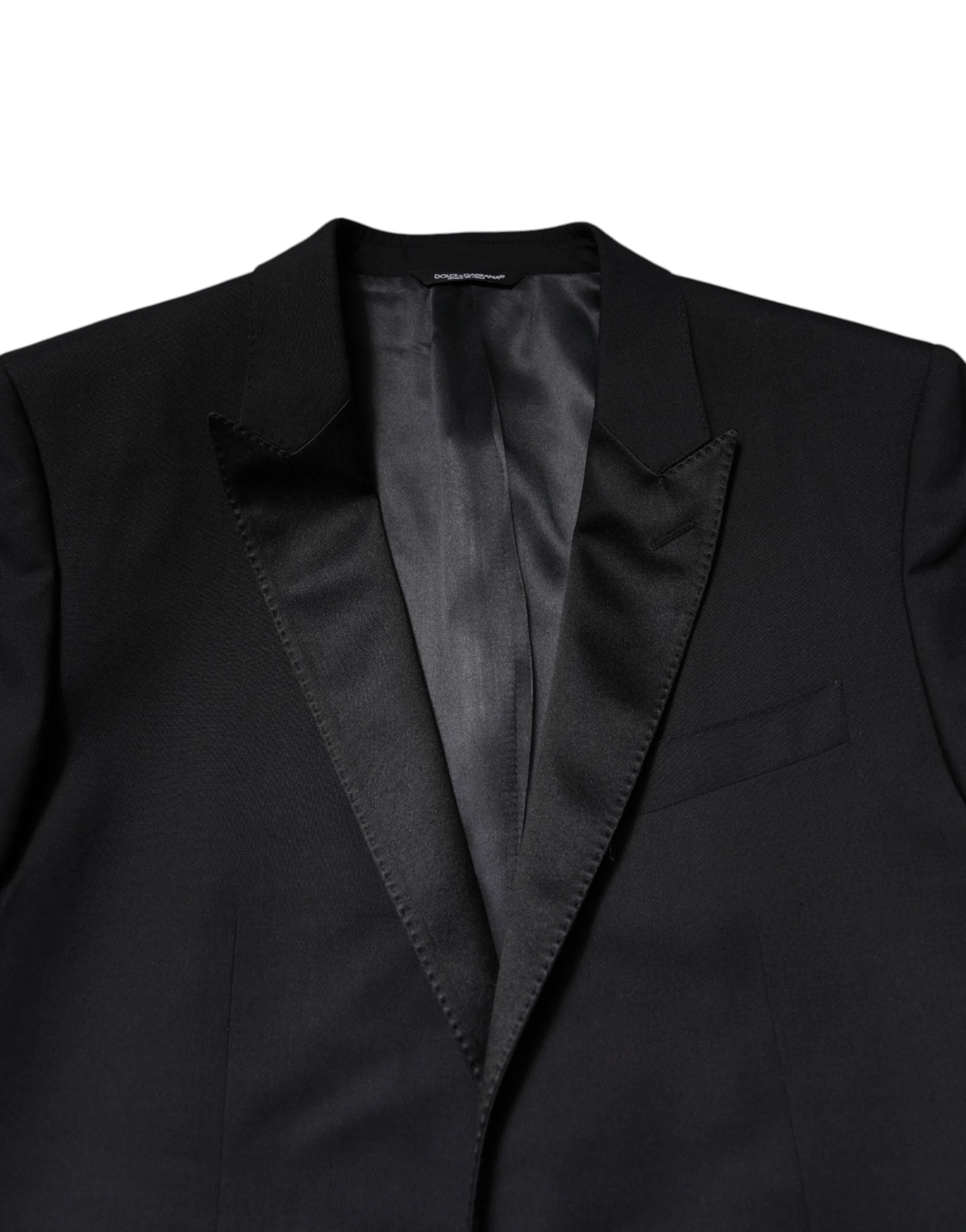 Dolce & Gabbana Dark Blue MARTINI Wool Suit 2 Piece Jacket - IT50 | L - Tuxedos