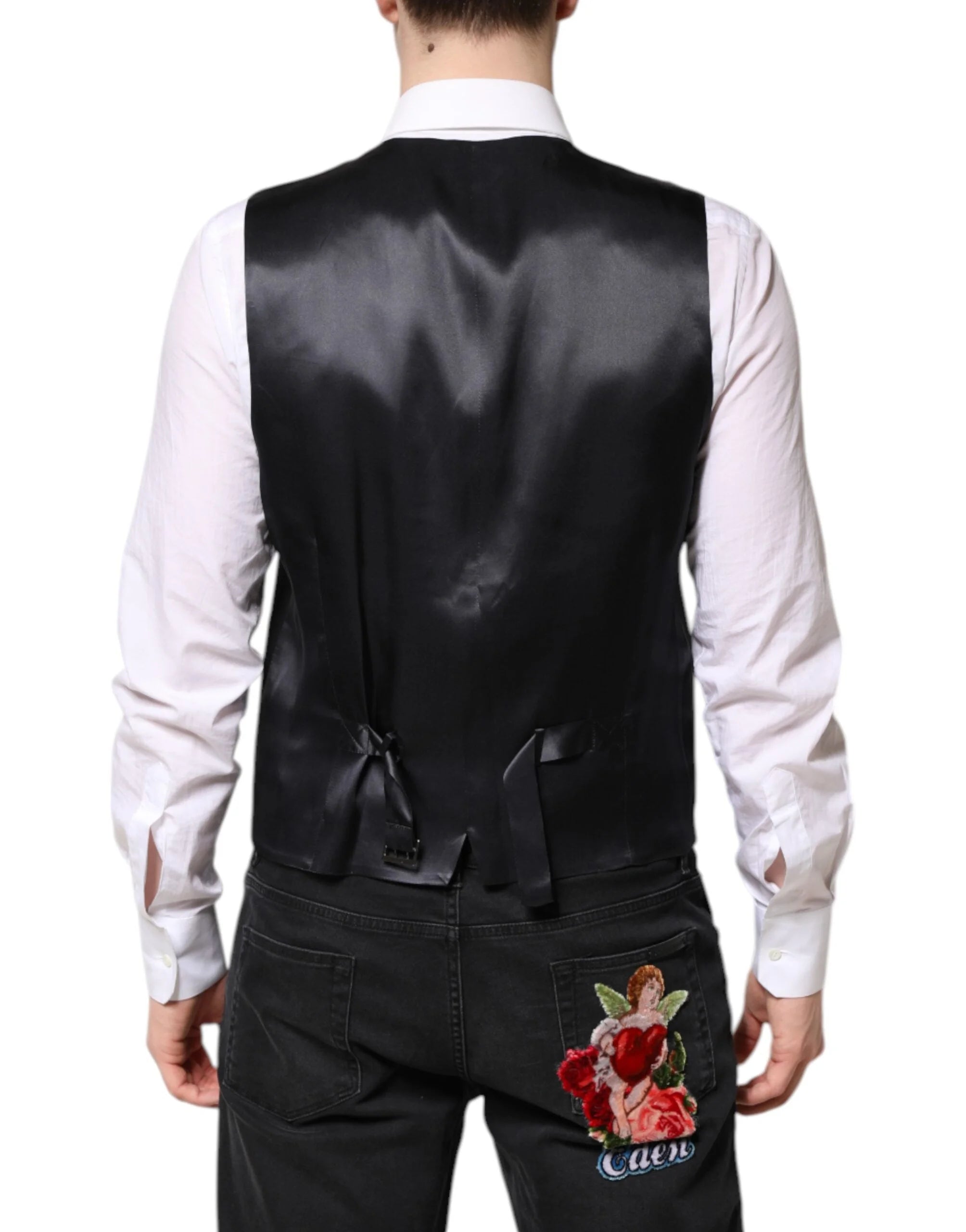 Dolce & Gabbana Dark Blue MARTINI Wool Suit 2 Piece Jacket - IT50 | L - Tuxedos