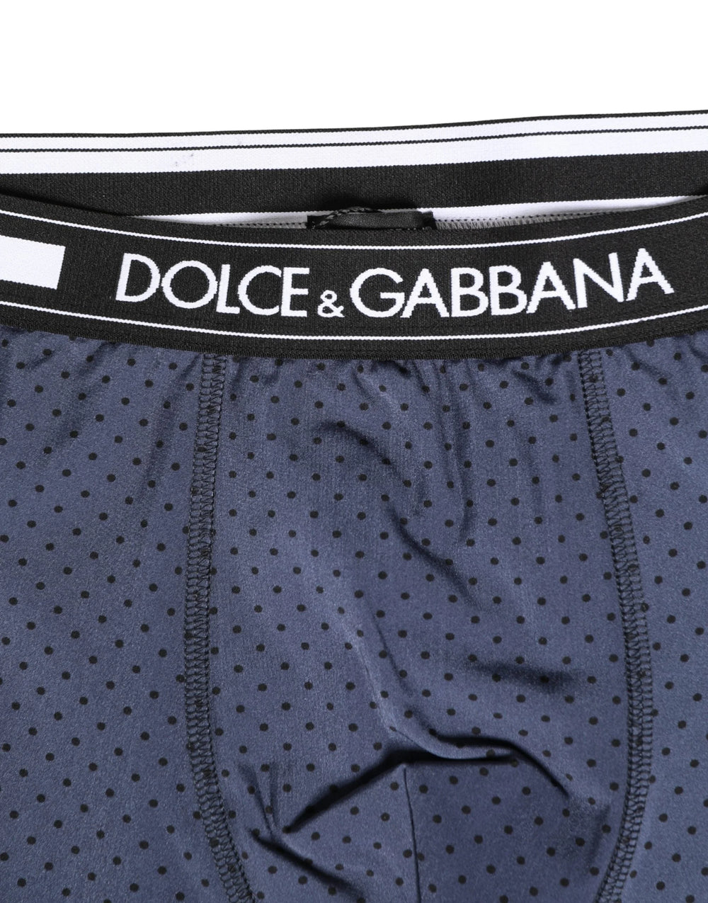 Dolce & Gabbana Σκούρο Μπλε πουά ανδρικό σλιπάκι ποδηλασίας και εσώρουχα - IT4 | S