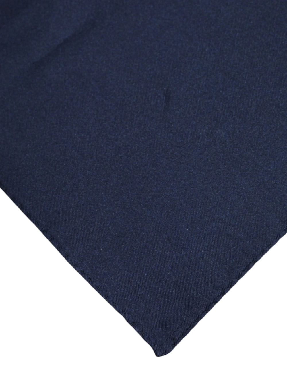 Dolce & Gabbana Dark Blue Silk Square Men Foulard Scarf - Scarves & Shawls