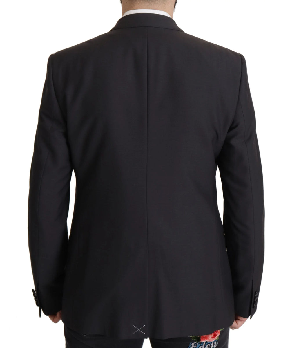 Dolce & Gabbana Dark Blue Single Breasted MARTINI Blazer - IT54 | XXL - Sport Jackets