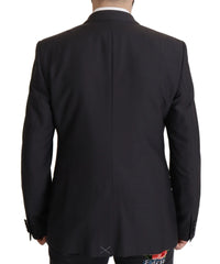 Dolce & Gabbana Dark Blue Single Breasted MARTINI Blazer - IT54 | XXL - Sport Jackets