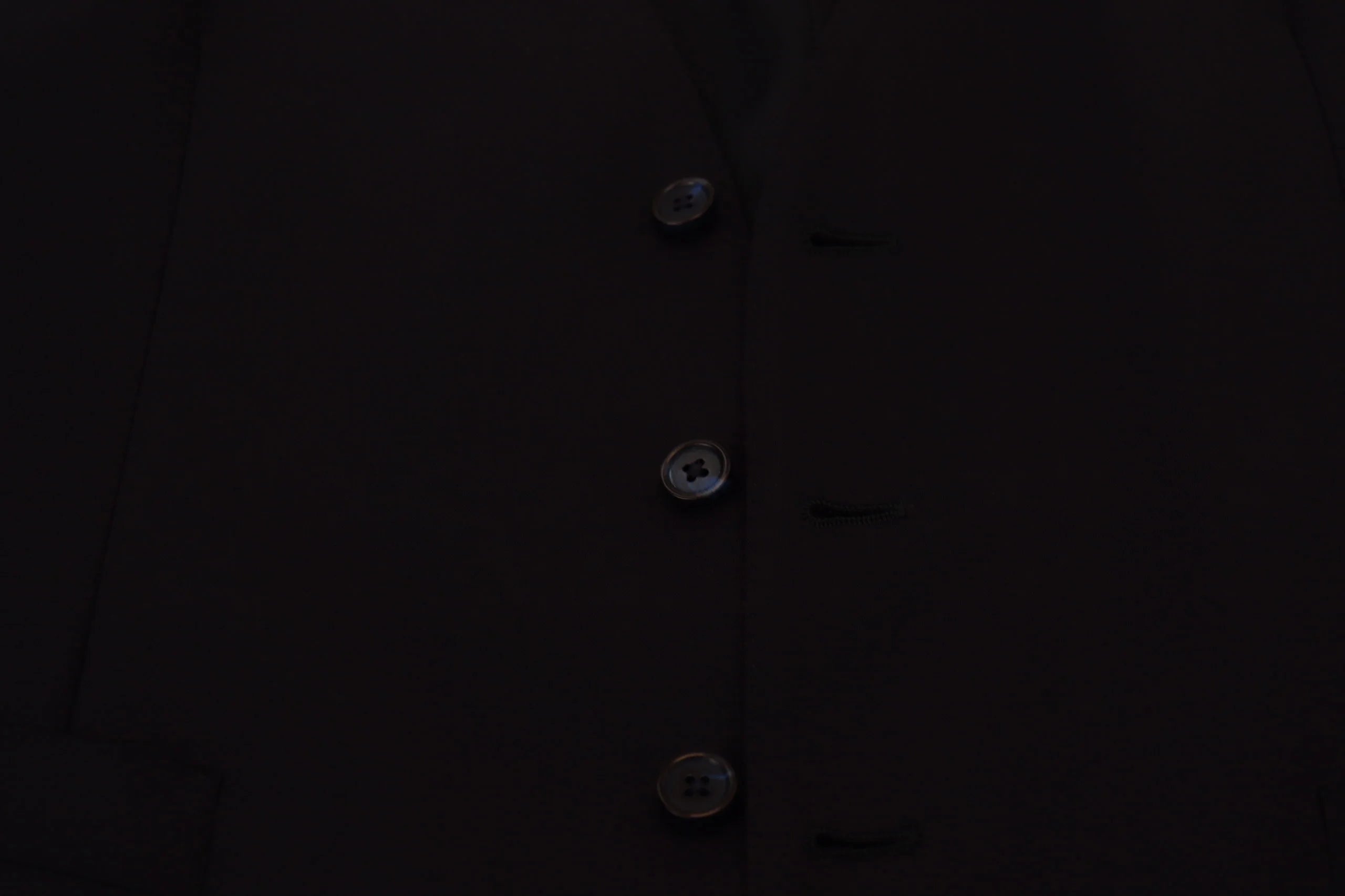 Dolce & Gabbana Dark Blue Wool Stretch Waistcoat Formal Vest - IT48 | M - Vests